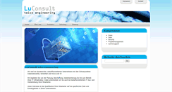 Desktop Screenshot of luconsult.de