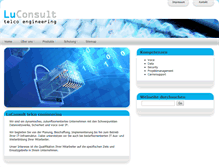 Tablet Screenshot of luconsult.de
